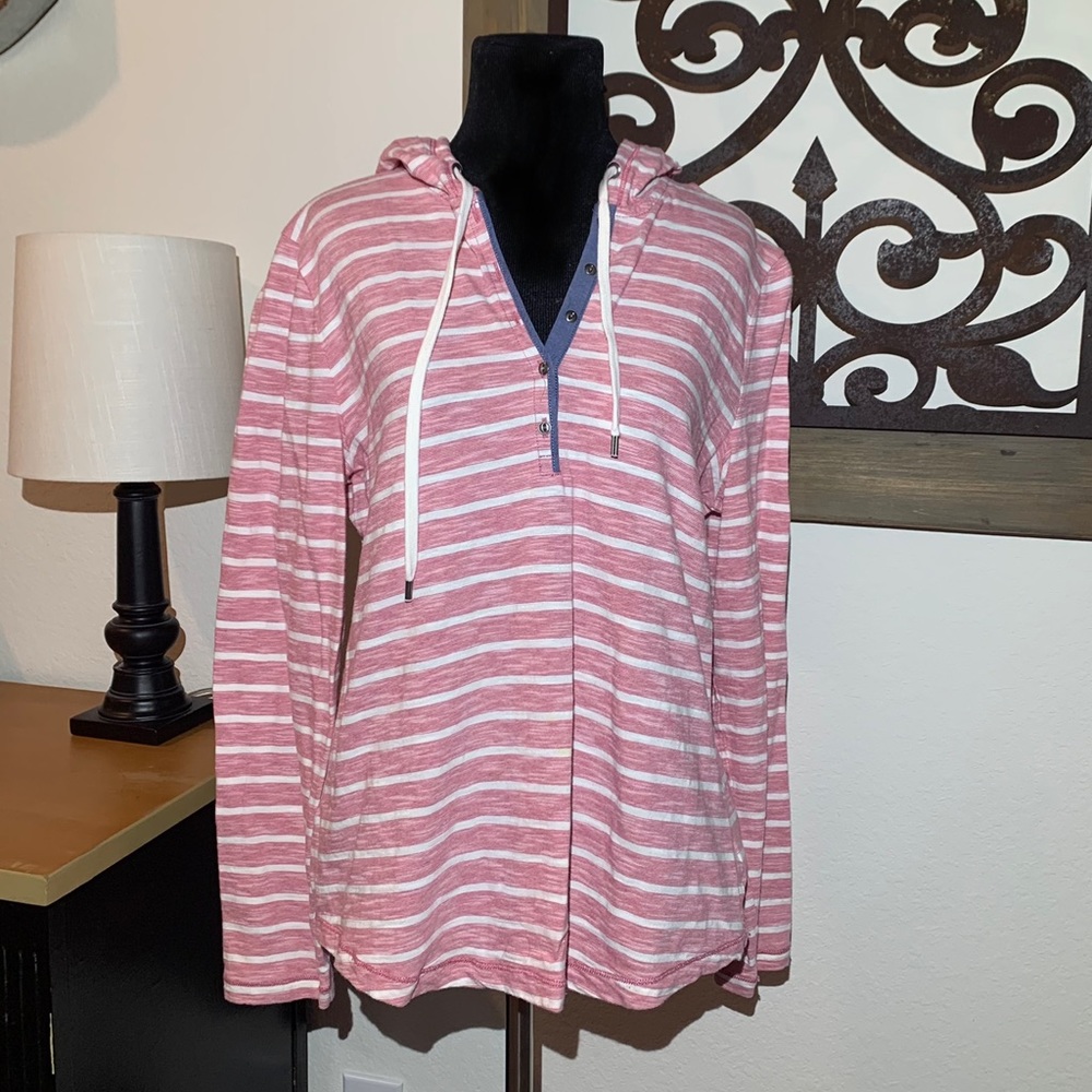 Chaps Henley Pullover